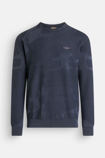 AERONAUTICA MILITARE Strick-Pullover camo