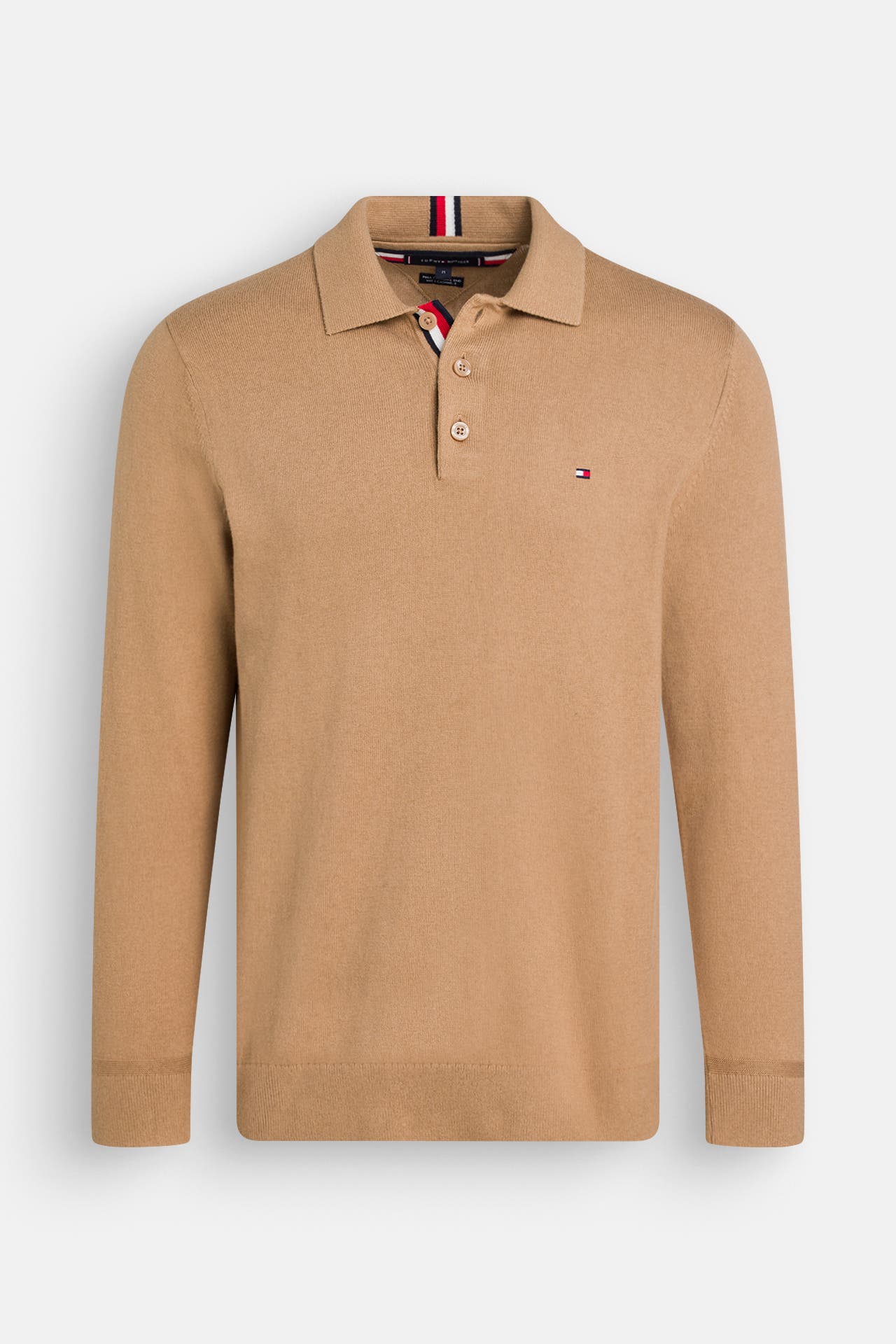 TOMMY HILFIGER Strickpullover hellbraun, Bild 1