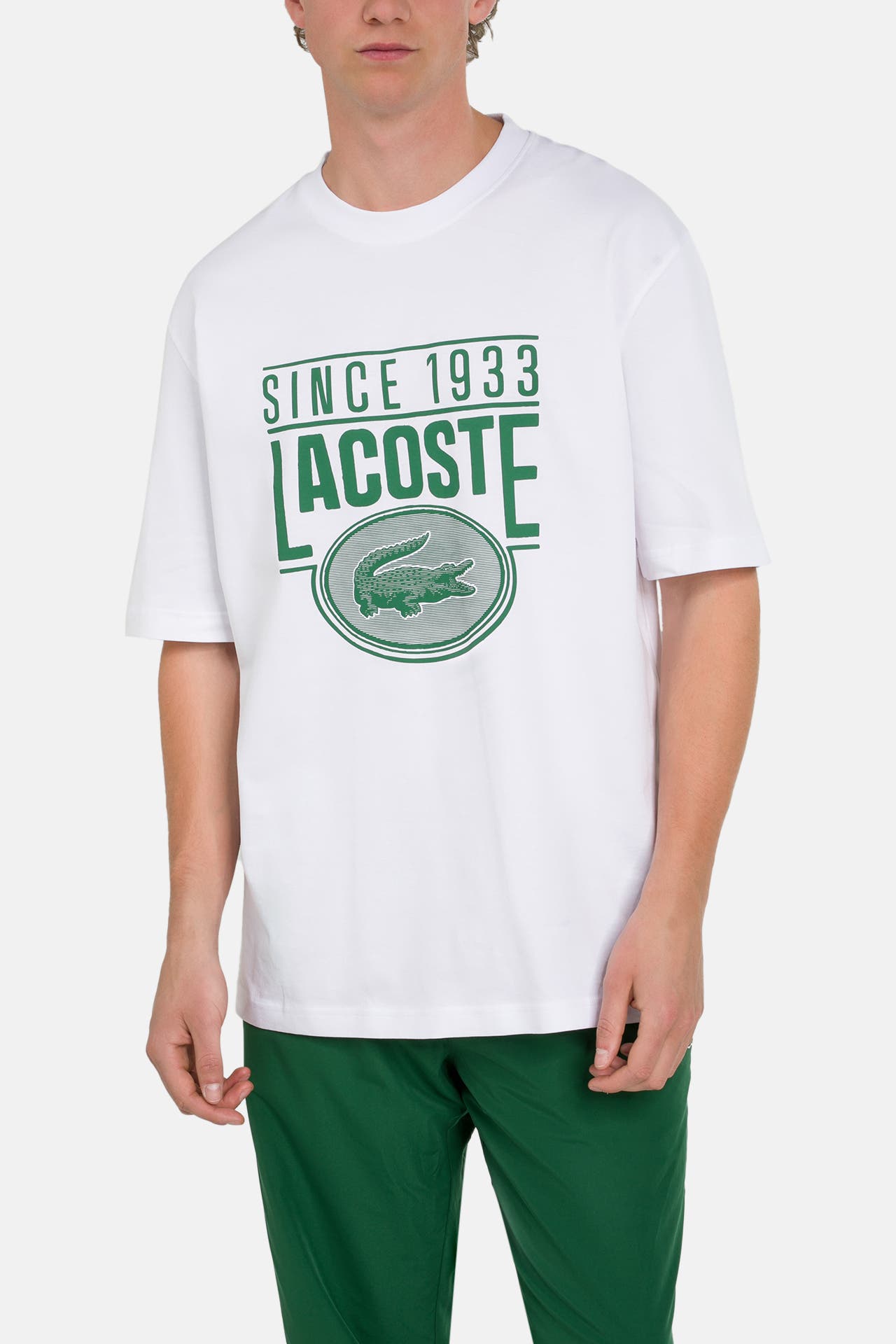 LACOSTE T-Shirt weiß, Bild 1