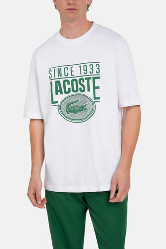 LACOSTE T-Shirt weiß