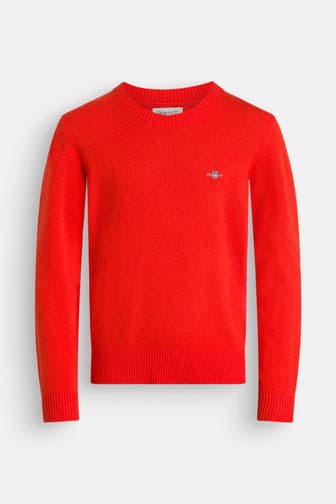 GANT Wollpullover orangerot