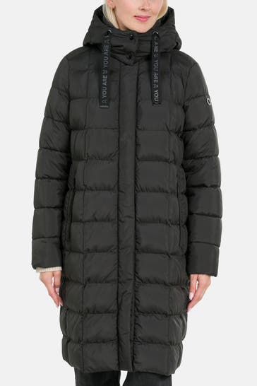 FUCHS SCHMITT Steppmantel schwarz