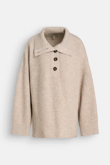 BARBOUR Wollmix-Troyer beige