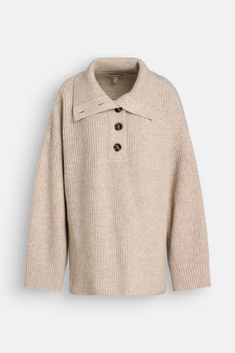 BARBOUR Wollmix-Troyer beige