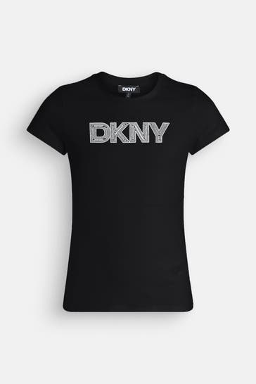 DKNY T-Shirt schwarz