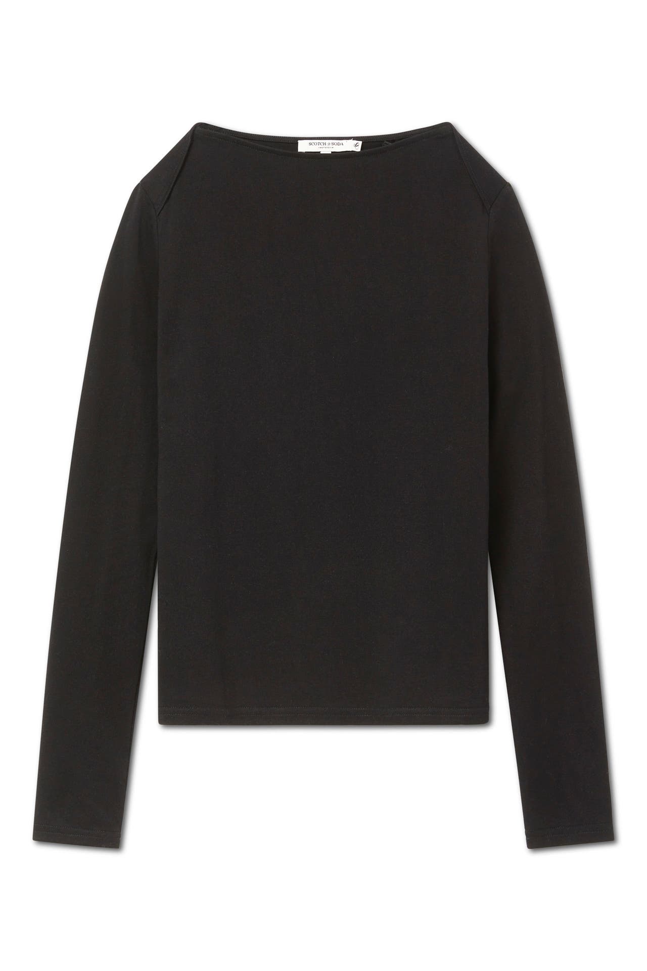 SCOTCH & SODA Langarmshirt schwarz, Bild 1