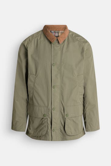 BARBOUR Übergangsjacke 'Ashby Sproof Dusty' oliv