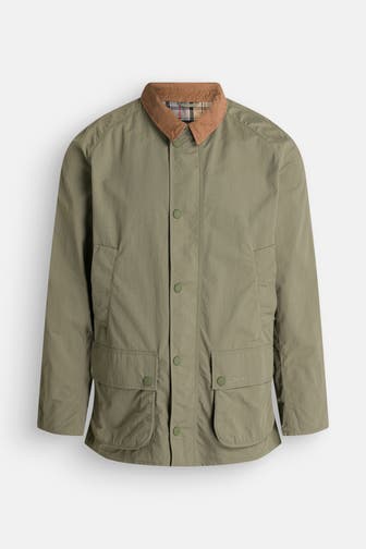 BARBOUR Übergangsjacke 'Ashby Sproof Dusty' oliv