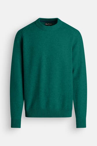 BARBOUR Wollpullover smaragdgrün