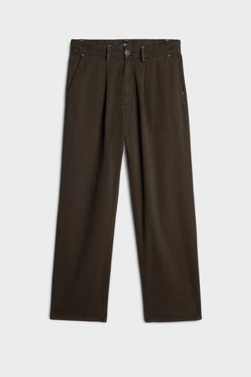 7 FOR ALL MANKIND Stoffhose khaki