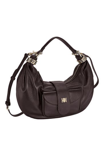 RIANI Schultertasche dunkelbraun