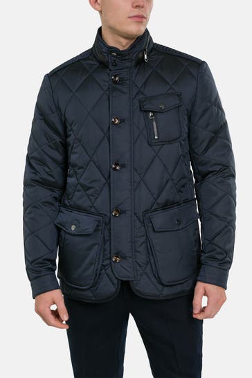 HANDSTICH Steppjacke 'Dickson Classic' nachtblau