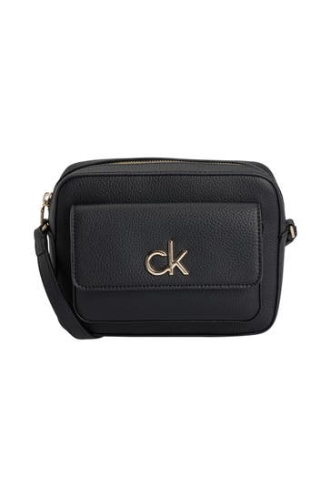 CALVIN KLEIN Umhängetasche schwarz