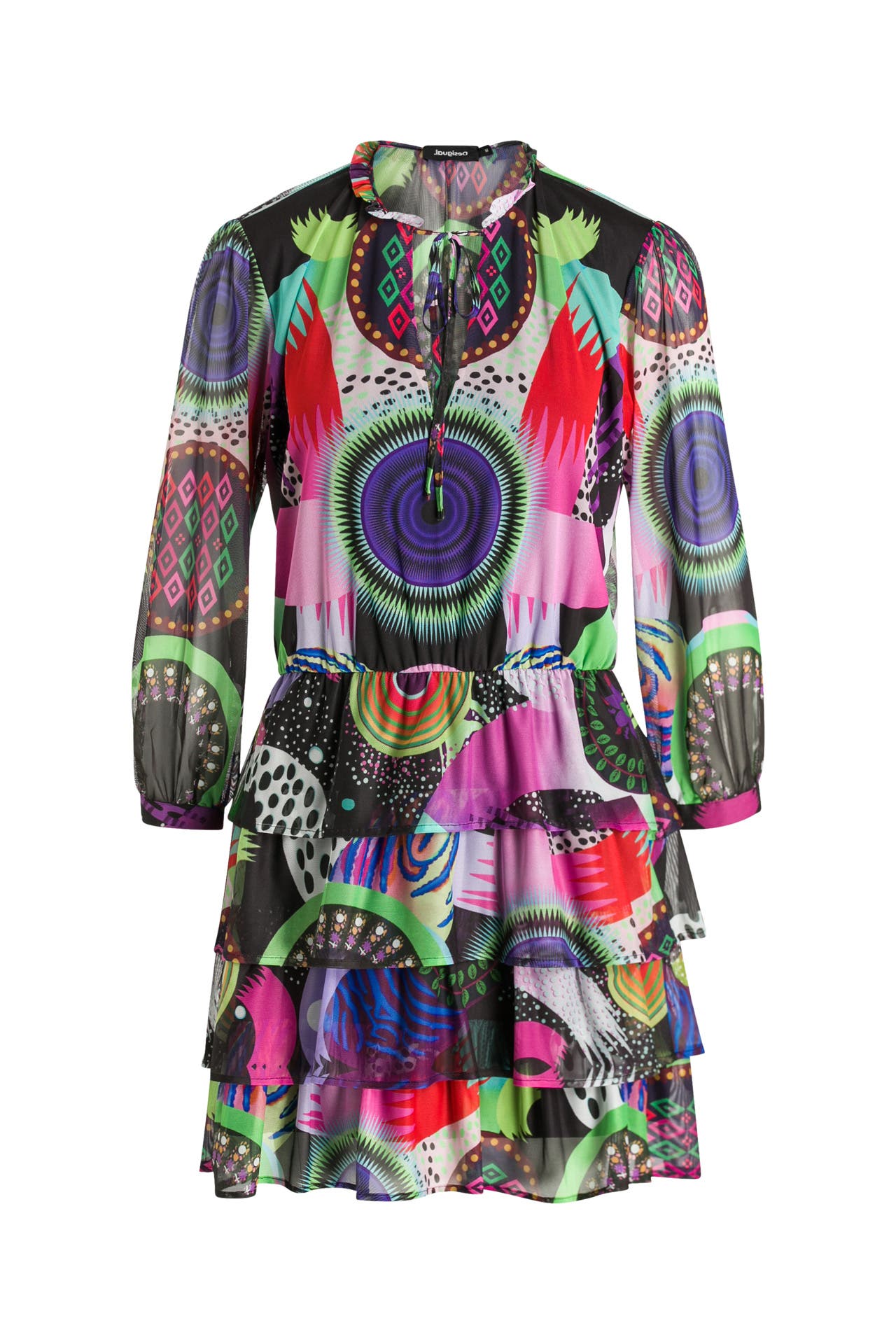 DESIGUAL Kleid bunt gemustert » günstig online kaufen | Outletcity