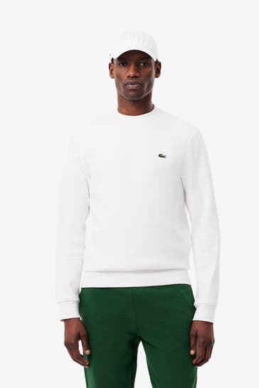 LACOSTE Sweatshirt weiß