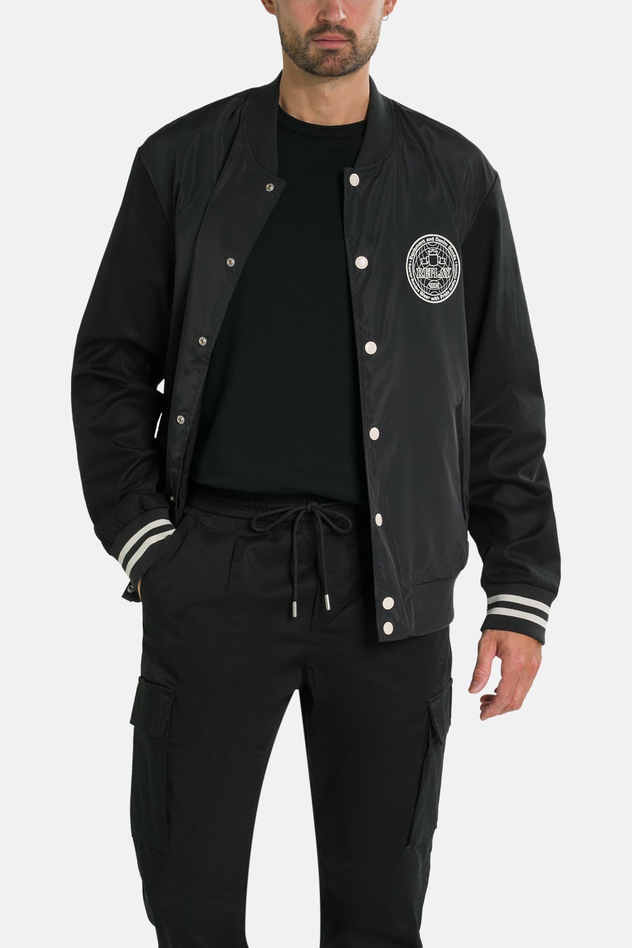 REPLAY Blouson schwarz, Bild 1