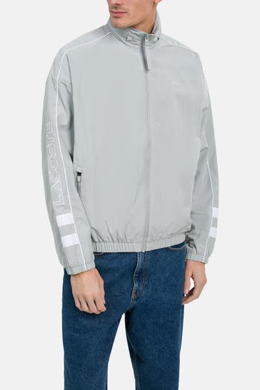 LACOSTE Funktionsjacke hellgrau