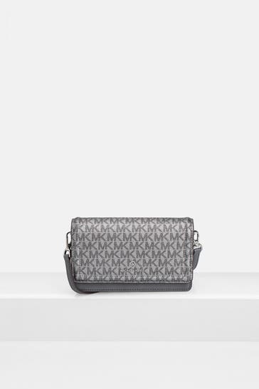 MICHAEL MICHAEL KORS Smartphone-Tasche silber gemustert