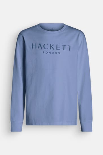 HACKETT Longsleeve taubenblau