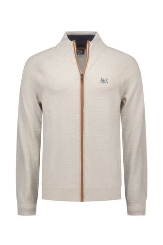 NEW ZEALAND AUCKLAND Strickjacke beige