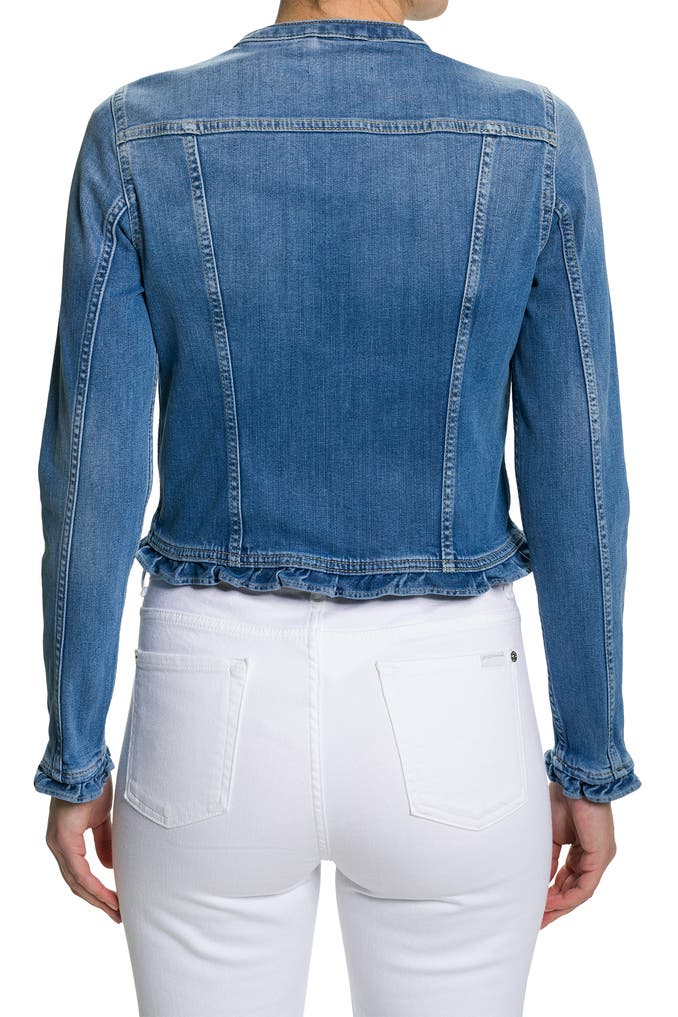 S.OLIVER BLACK LABEL Jeansjacke blau » günstig online kaufen  