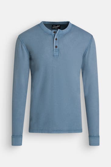 SUPERDRY Longsleeve graublau