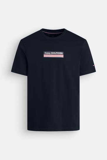 TOMMY HILFIGER T-Shirt schwarzblau