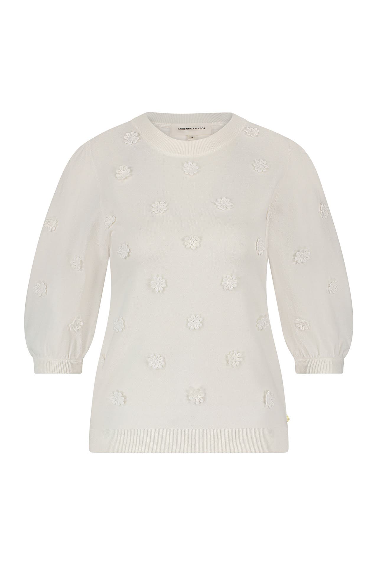 FABIENNE CHAPOT Strickshirt weiß, Bild 1