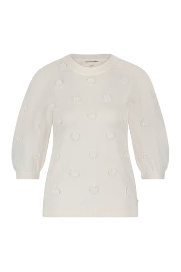 FABIENNE CHAPOT Strickshirt weiß