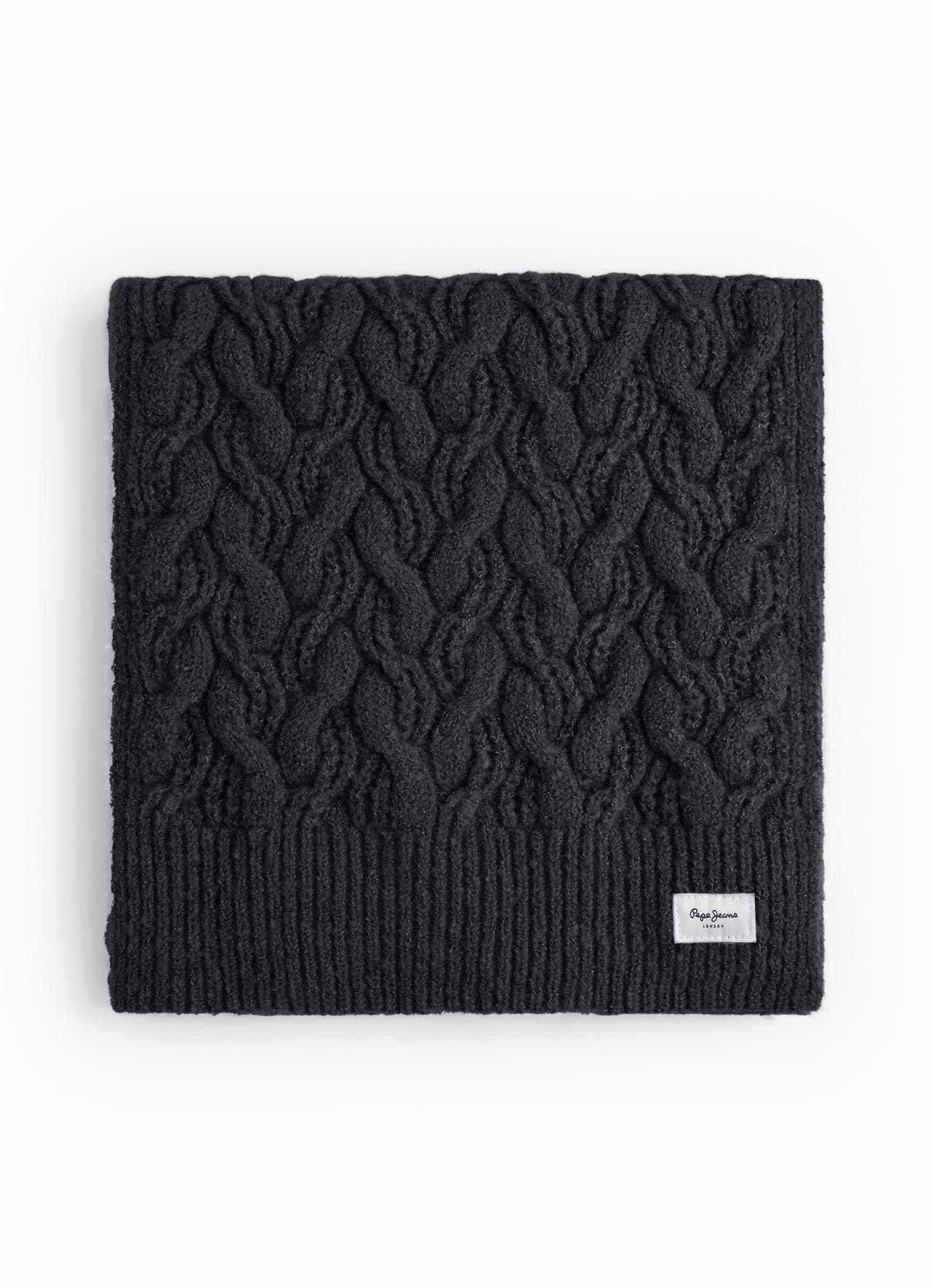 PEPE JEANS Strickschal 'Zaida' anthrazit, Bild 1