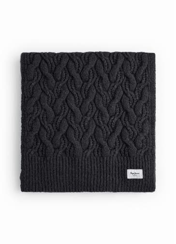 PEPE JEANS Strickschal 'Zaida' anthrazit