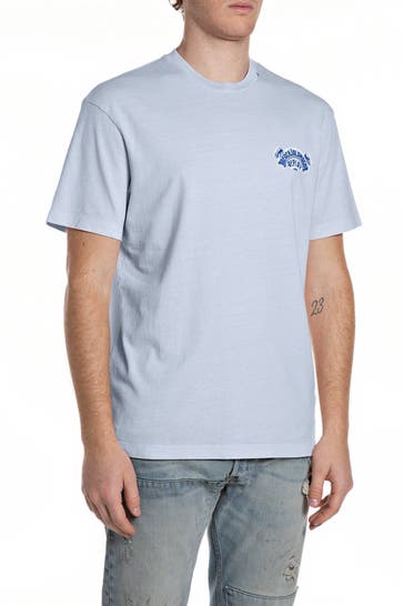 REPLAY T-Shirt hellblau