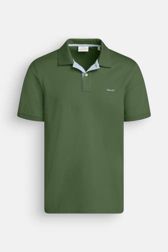 GANT Polo-Shirt tannengrün