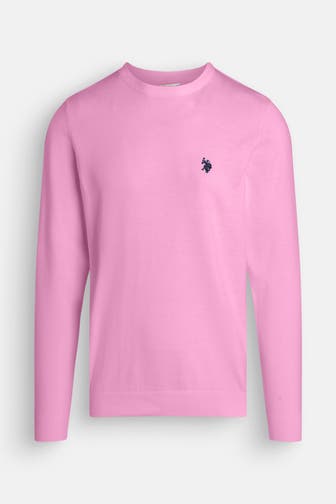 U.S. POLO ASSN. Strickpullover rosa
