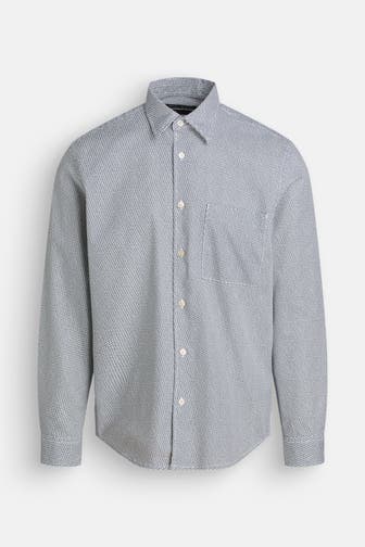 MARC O'POLO Casual-Hemd gemustert Regular Fit