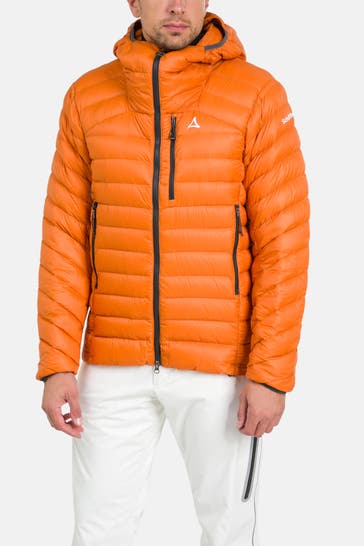 SCHÖFFEL Light-Daunenjacke 'Silvretta' orange