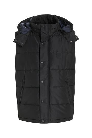 S.OLIVER Steppweste schwarz