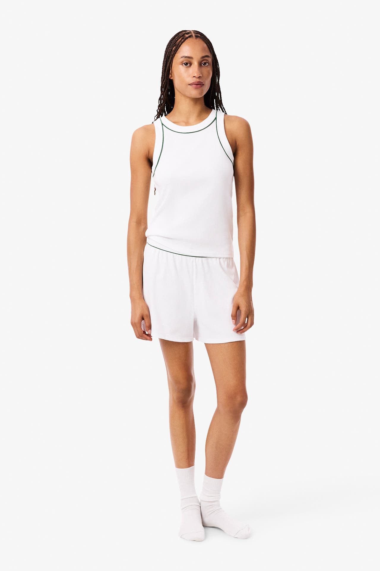 LACOSTE Pyjama weiß, Bild 1