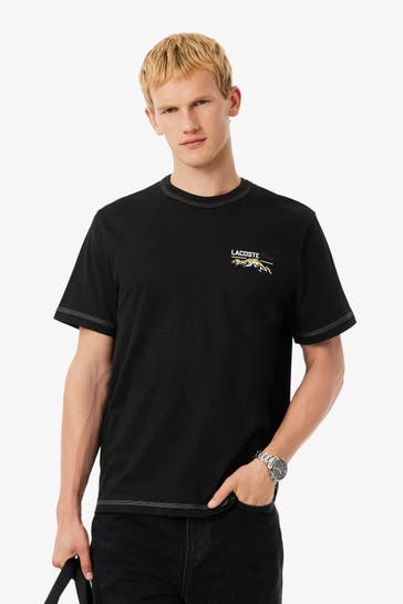 LACOSTE T-Shirt schwarz