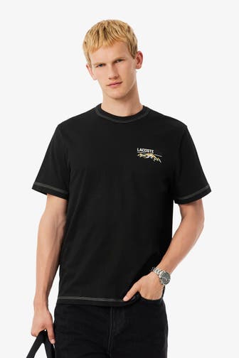 LACOSTE T-Shirt schwarz