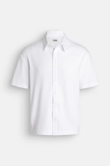 DRYKORN Casual-Hemd 'Riyas' weiß