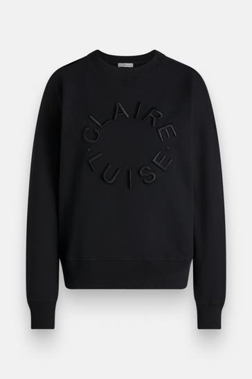 CLAIRE LUISE Sweatshirt schwarz