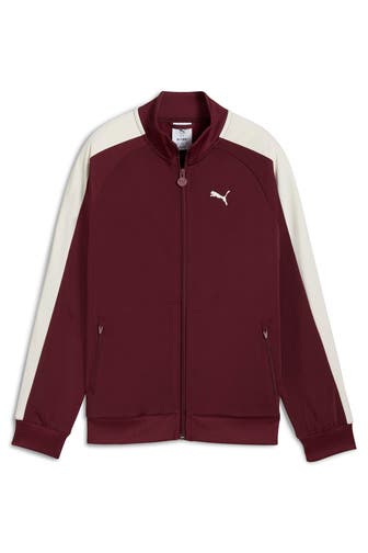 PUMA Trainingsjacke weinrot