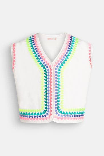 BILLIEBLUSH Weste weiß