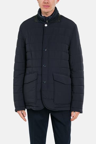 HANDSTICH Light-Steppjacke 'Brody' nachtblau