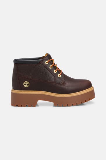 TIMBERLAND Schnürstiefel dunkelbraun
