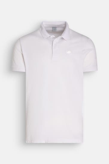 MAMMUT Polo-Shirt 'Corporate' offwhite