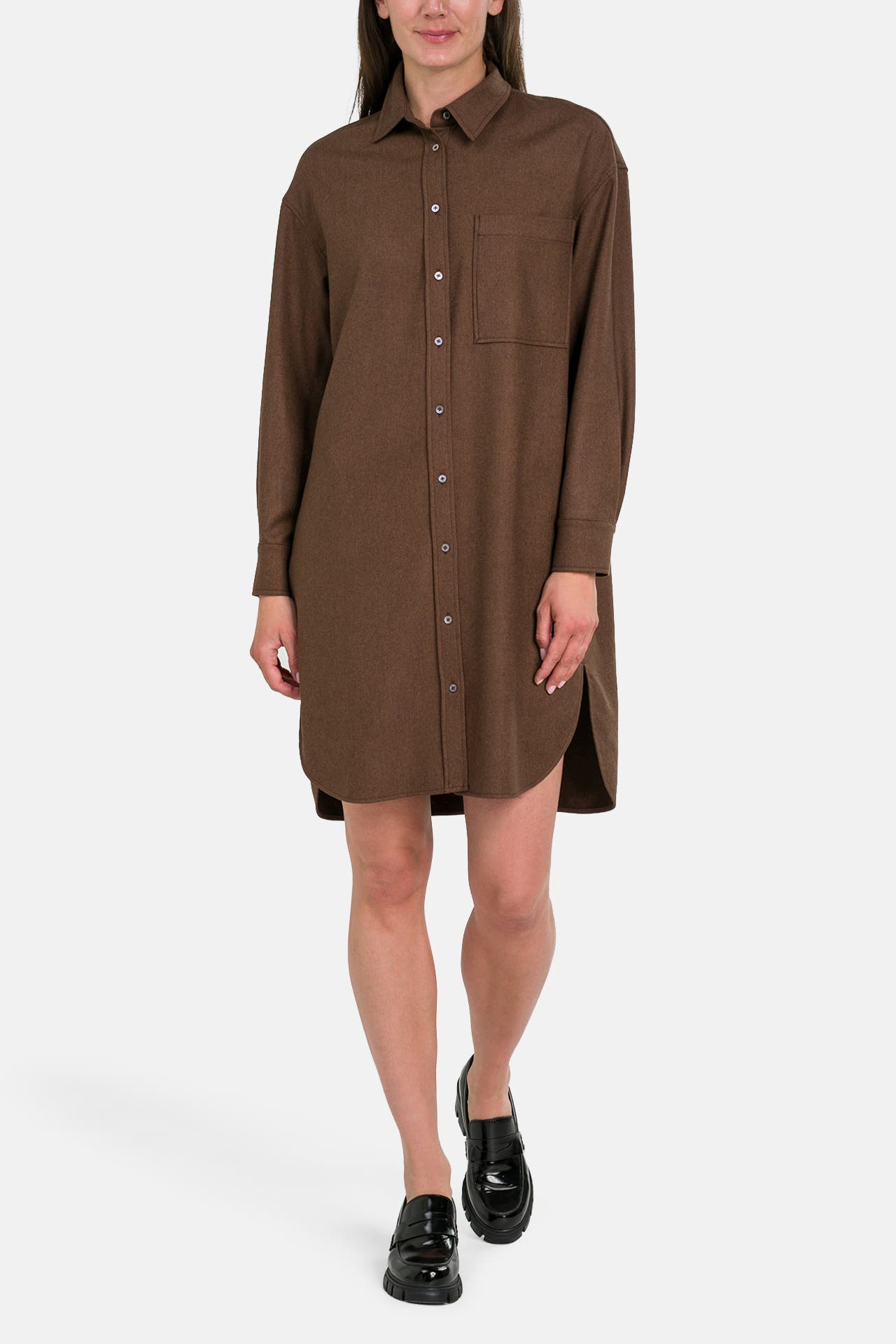 MARC O'POLO Blusenkleid braun, Bild 1