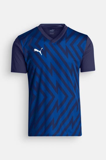 PUMA T-Shirt 'teamGLORY' navy