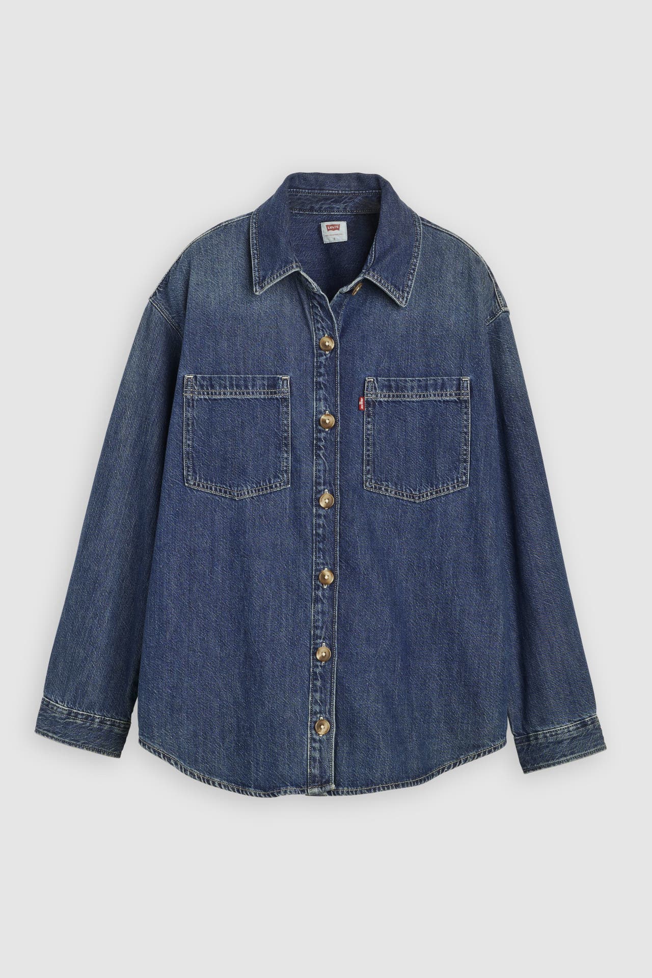 LEVI'S® Jeansbluse 'Iris' blau, Bild 1